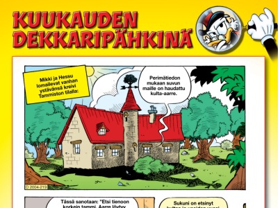 Kuukauden dekkaripähkinä