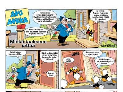 Minkä taakseen jättää