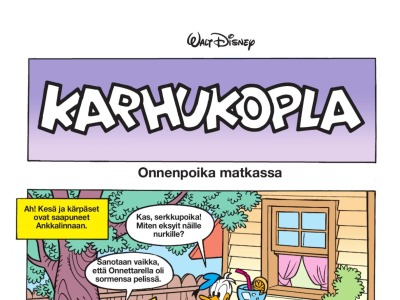 Onnenpoika matkassa