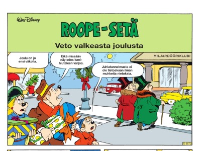 Veto valkeasta joulusta