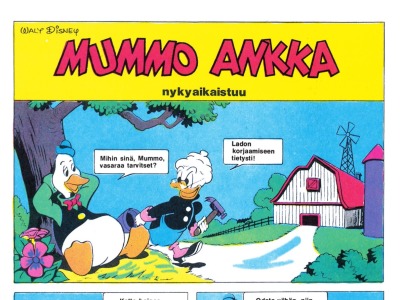 12438 Mummo Ankka nykyaikaistuu