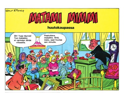 Matami Mimmi huutokaupassa