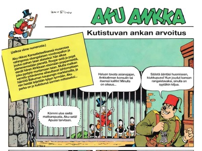 Kutistuvan ankan arvoitus