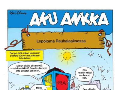 Lepoloma Rauhalaaksossa