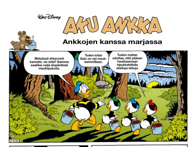 Ankkojen kanssa marjassa