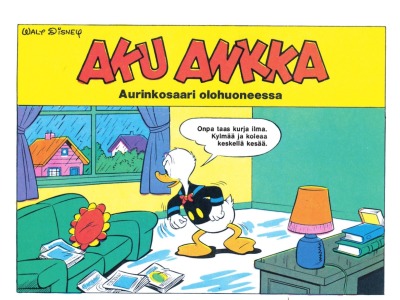 Aurinkosaari olohuoneessa