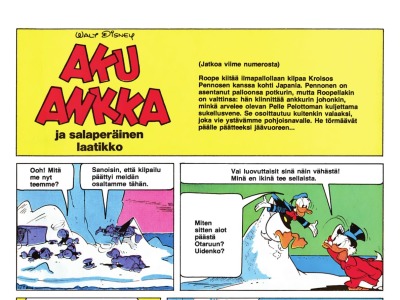 Aku Ankka ja salaperäinen laatikko