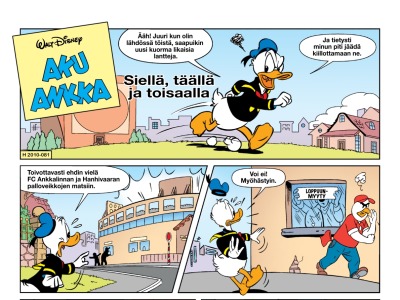 Siellä, täällä ja toisaalla