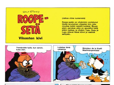 Roope-setä ja viisasten kivi