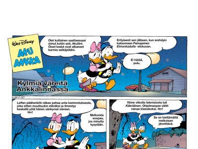 Kylmiä väreitä Ankkalinnassa