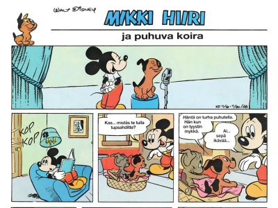 Mikki Hiiri ja puhuva koira