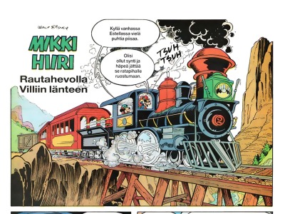 Rautahevolla Villiin länteen