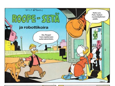 Roope-setä ja robottikoira