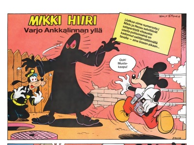 Varjo Ankkalinnan yllä