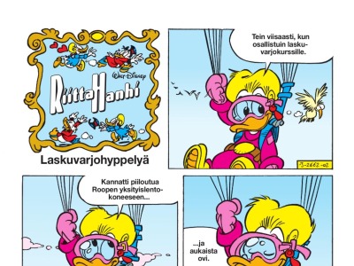 Laskuvarjohyppelyä