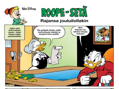 Rajansa jouluilollakin