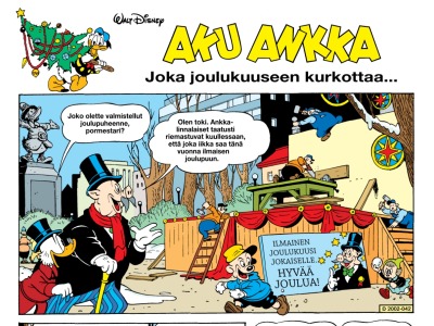 32827 Joka joulukuuseen kurkottaa...