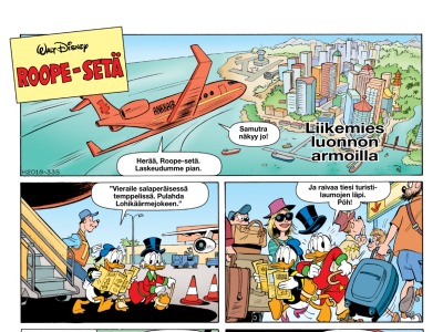 Liikemies luonnon armoilla