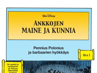 22835 Ankkojen maine ja kunnia: Pennius Polonius ja barbaarien hyökkäys