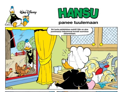 32842 Hansu panee tuulemaan