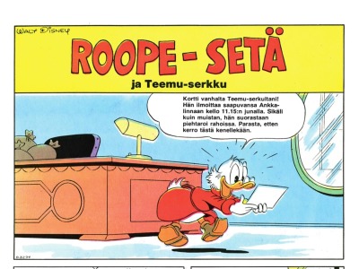 Roope-setä ja Teemu-serkku