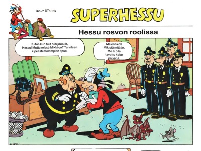 Hessu rosvon roolissa