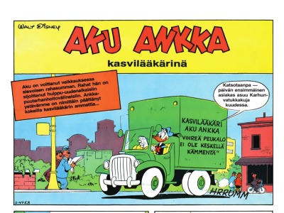 Aku Ankka kasvilääkärinä