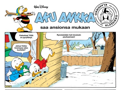 32960 Aku Ankka saa ansionsa mukaan