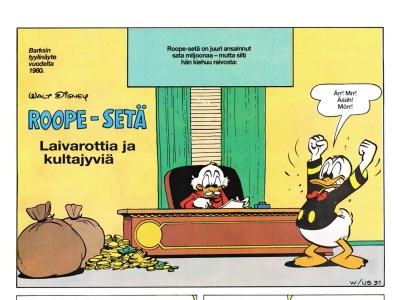 Laivarottia ja kultajyviä