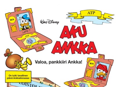 Valoa, pankkiiri Ankka!