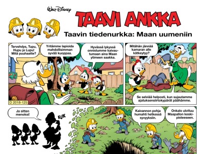 Taavin tiedenurkka: Maan uumeniin