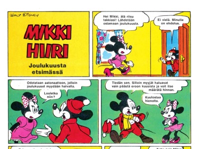 Joulukuusta etsimässä