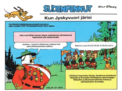 Kun Jyskyvuori järisi