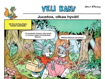 Juustoa, olkaa hyvät!