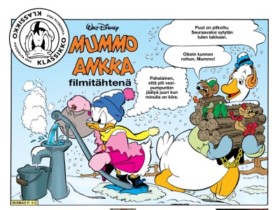 33185 Mummo Ankka filmitähtenä