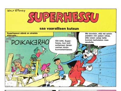 Superhessu saa vaarallisen kutsun