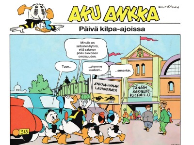 Päivä kilpa-ajoissa