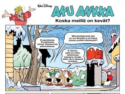 Koska meilä on kevät?