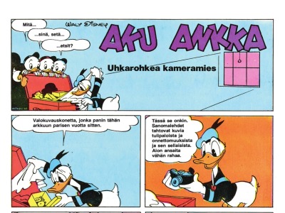 Uhkarohkea kameramies