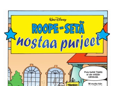 Roope-setä nostaa purjeet