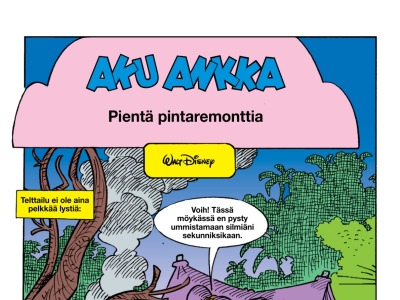 Pientä pintaremonttia