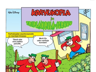Karhukopla ja Triplanolla-serkku