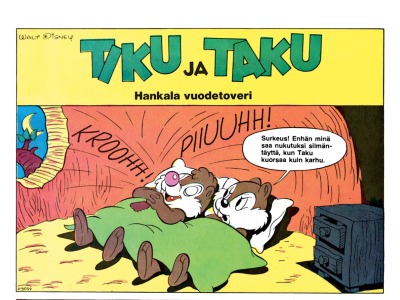 Hankala vuodetoveri