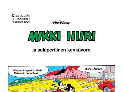 Mikki Hiiri ja salaperäinen kenkävoro