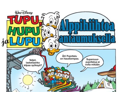 Alppihiihtoa antaumuksella