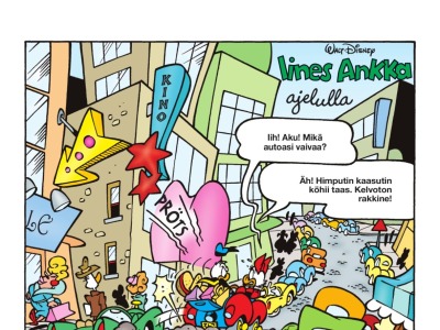 Iines Ankka ajelulla