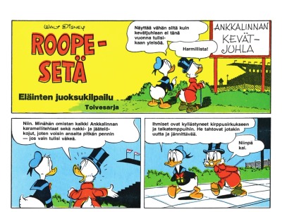 Eläinten juoksukilpailu