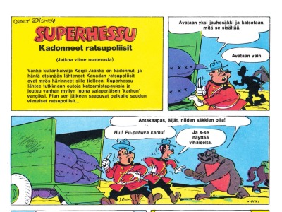 Kadonneet ratsupoliisit