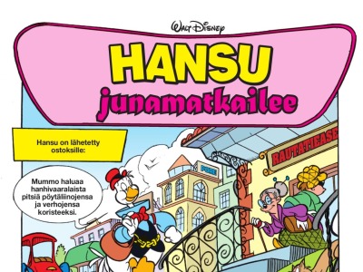 Hansu junamatkailee