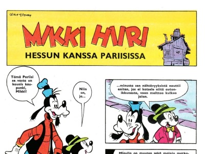 Mikki Hiiri Hessun kanssa Pariisissa